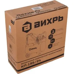 Компрессор ВИХРЬ КП-195/24 (74/3/20) (*10)