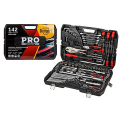 Набор инструментов STARTUL STUTTGART (PRO-142S) 142 пр. 1/2, 1/4,  CrV, пласт. кейс