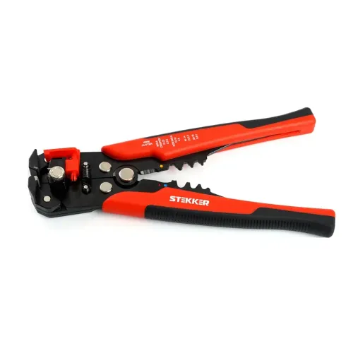 Стриппер автомат. многофункц. для снятия изоляции с проводов WSC-001 STEKKER 39775
