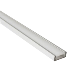 Профиль накладной алюминиевый + рассеиватель для LED ленты 16x7мм General 523300