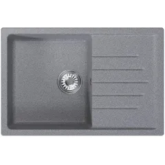 Мойка комп. MIXLINE ML-GM19 500х750x200мм, темно-серая (309), сифон