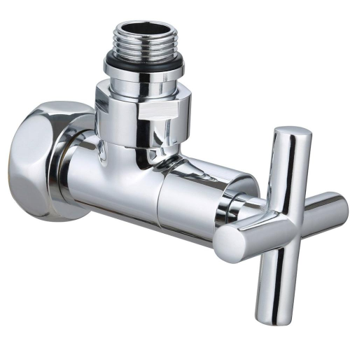 Вентиль запорный для П/С GAPPO угловой ф 3/4