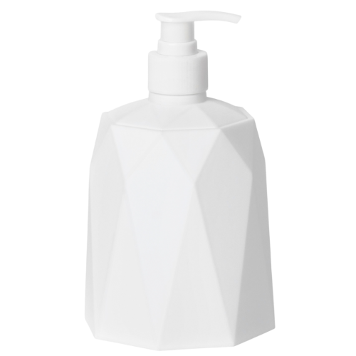 Дозатор для жидкого мыла «Призма», 330 мл, белый (5985393)