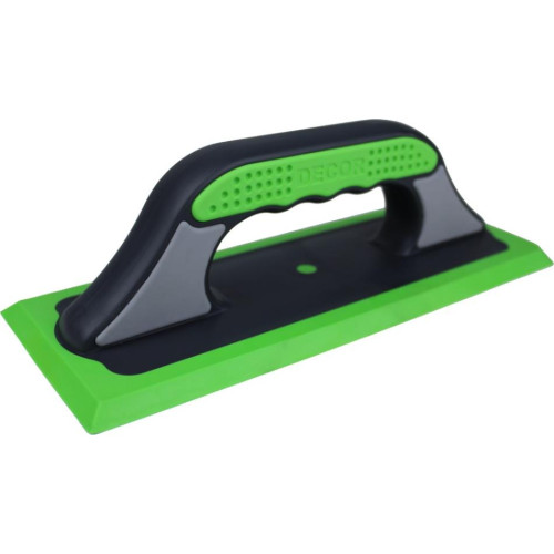 Терка DECOR жесткая резина 260х100мм (570-002)