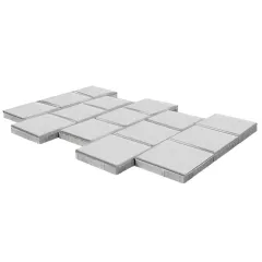 Плитка тротуарная вп  Проспект 400*400*60 (белый)