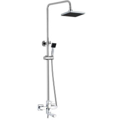 Душевая стойка G-LAUF NEB16-A123 хром, керам. картр. 35мм