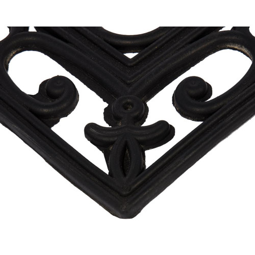 Коврик на ступеньку 250*750мм VORTEX ажурный, черный (20100)