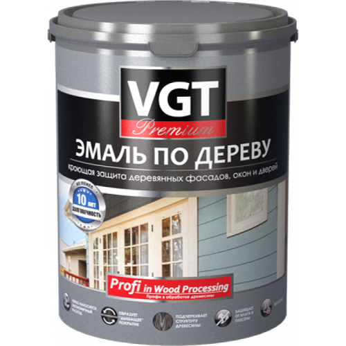 Эмаль VGT ВД-АК-1179 по ДЕРЕВУ 
