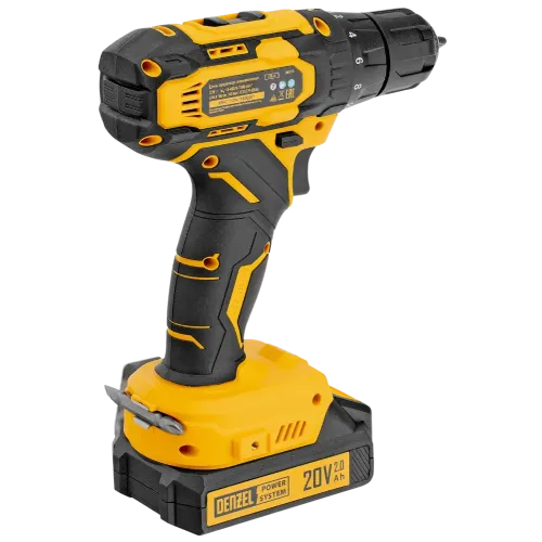 Шуруповерт DENZEL CDQ-20 (26118) (*15)