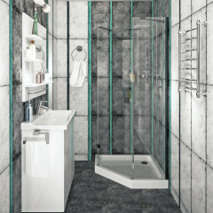 Плитка облицовочная 600*300 КЕРАМИН Мегаполис 1С тип 1 (в уп.1,62 м2)