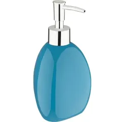 Дозатор для жидкого мыла РЫЖИЙ КОТ Лазурит керамика, 106631 (892149)