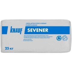 Штукатурно-клеевая смесь KNAUF Севенер 25 кг