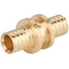 Муфта соединительная аксиальная латунная GAPPO ф 16 мм