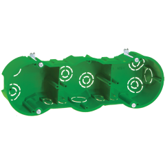 Коробка уст. 3х местная 212х70х45мм для Г/К метал. лапки IEK КМ40024 (517622)