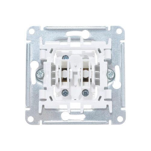 Выключатель 2-кл AtlasDesign 10А алюм. SchE ATN000351