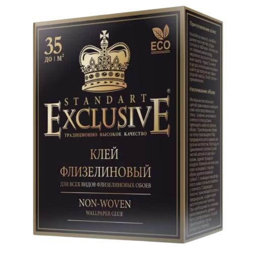 Клей обойный Exclusive Premium Pro д/ флизел. картонная упаковка 250г черный(24)