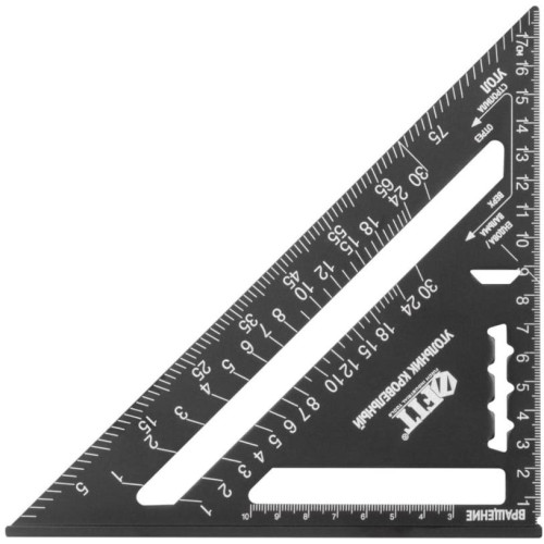 Угольник Свенсона FIT металл 180*180 мм (19273)