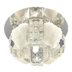 Свет. точ. ES 833 G4 хром/прозрачный(*1)