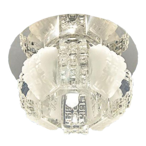 Свет. точ. ES 833 G4 хром/прозрачный(*1)