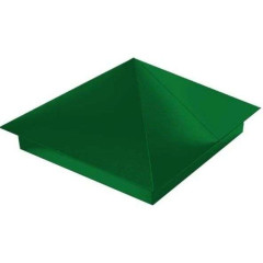 Колпак на столб (RAL 6005 Зелёный Мох)