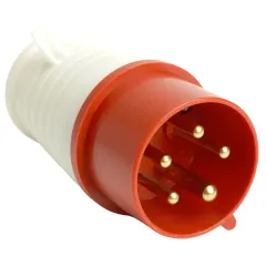 Вилка STEKKER 3P+PE+N 16A IP44 ST-015 PPG16-015-44 49429