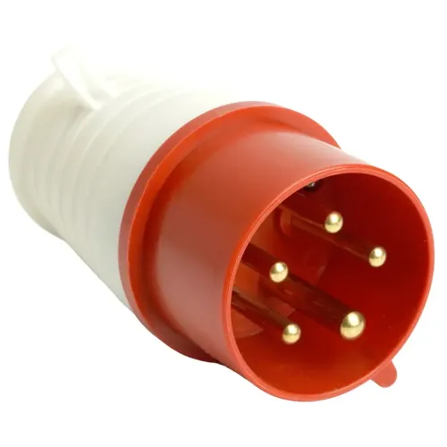 Вилка STEKKER 3P+PE+N 16A IP44 ST-015 PPG16-015-44 49429