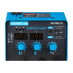 Аппарат сварочный  п/а SOLARIS MULTIMIG-224 (MIG/MMA) (*10)