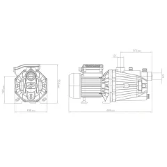 Насос поверхностный ДЖИЛЕКС Джамбо 70/50П (2,0) (3006)