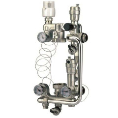 Смесительный узел для теплого пола TIM неразборный 180мм JH-1033