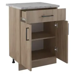 Стол рабочий EVA GOLD с 1 ящиком 60 дуб бунратти