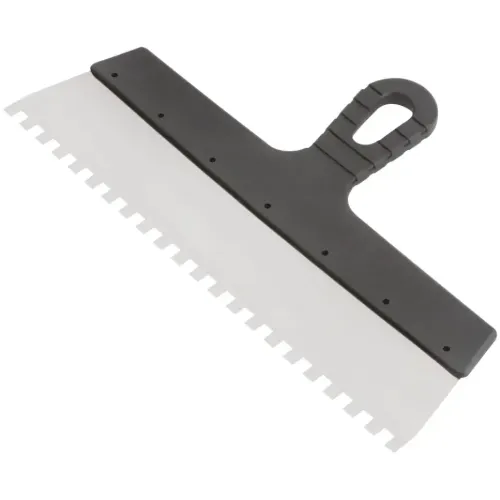 Шпатель КУРС зуб. нерж. 350 мм/8мм (06614)