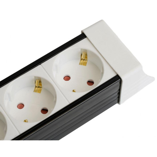 Фильтр сетевой Stekker 3 роз. 16A 1,8м белый HM22-31-02 Techno 50144