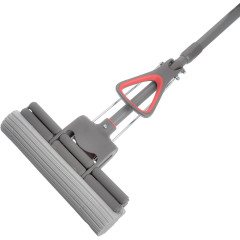 Швабра VETTA двойной ряд роликов 28см, телескопическая ручка 109-132см (444-354)