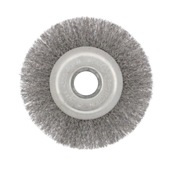 Щетка для УШМ СИБРТЕХ колесо, волн. 125мм (746567)