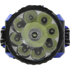Фонарь налобный SMARTBUY SBF-25-B аккумуляторный 1(1Вт)+8 LED синий (554885)