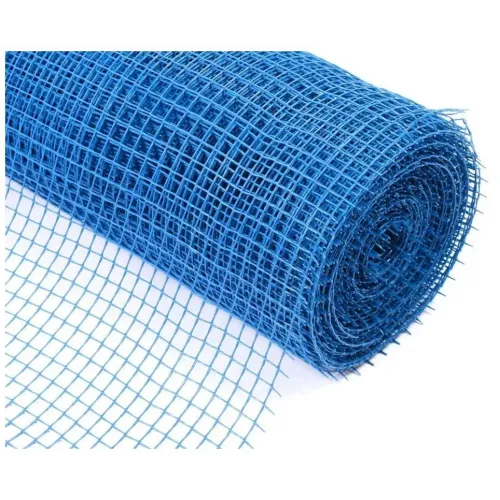 Сетка пластиковая 15*15 (1*20м) цвет синий, квадрат ПРОДАЁТСЯ КРАТНО 5М!!