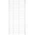 Корзина стационарная 903*440*85 GS белая