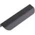 Ручка мебельная профильная PN015 04 96/146мм черный матовый(КА-1044336)