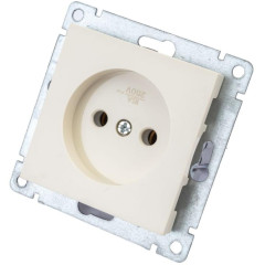 Розетка 2P Universal Афина 16А сл.кость А0022-I