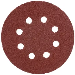 Круг шлиф. ВОЛАТ перф. 125мм, Р 80, 10шт (80010-80)