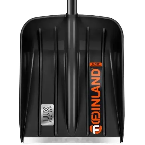 Лопата снеговая FINLAND с алюминиевым черенком (2187-ч) (*5)