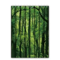 Шторка для ванной HAIBA HB74060 180x180cм 12 колец, лес (812674)