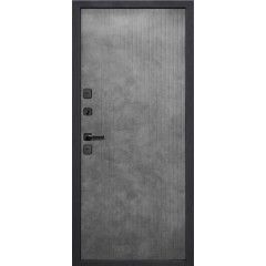 Дверь метал. Термо Эверест Бетон лофт грей (2050*860, Левая)