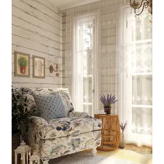 Тюль Ле-Гранд Долорес 300*260 белый с золотом