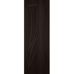 /Дверное полотно Стрелица new ДГ 60 венге, (Ламинат) (Ламинат)(*5)