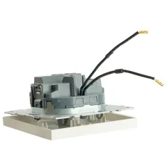 Выключатель 1-кл ЭМИЛИ с подсветкой белый RSW10-5101-01