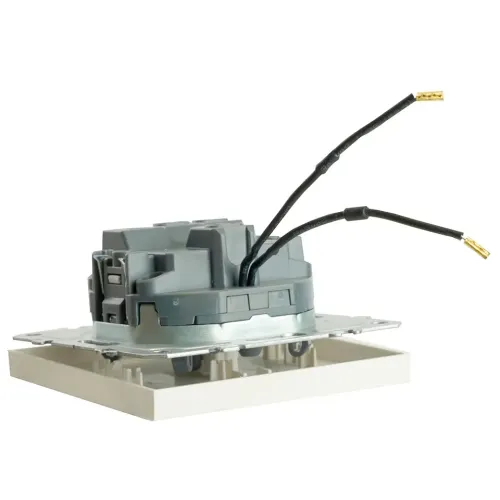 Выключатель 1-кл ЭМИЛИ с подсветкой белый RSW10-5101-01