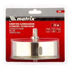 Коронка алмазная MATRIX д/керамогранита 120мм (726963)