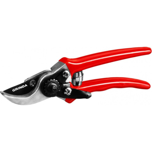 Секатор GRINDA плоскостной с алюминиевыми рукоятками 152 мм (8-423000_z02)