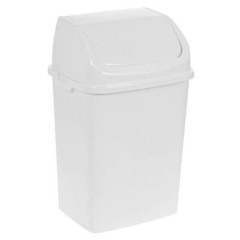 Ведро для мусора РУССПЛАСТ «Камелия», 4 л, белый (1593580)